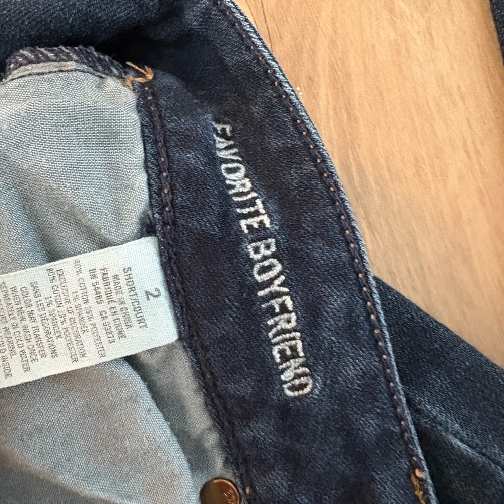 American Eagle Outfitters Indigo Boyfriend Jeans - Picture 4 of 4